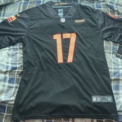  Terry Mclaurin Commanders Black Jersey Sz XL