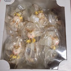 12 Angel's for baptism or communion favors