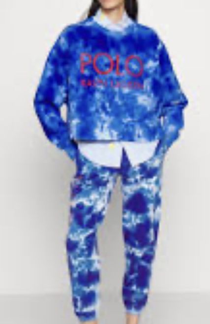 Ralph Lauren Women Crop Sweatshirt And Sweatpants