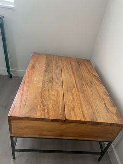 West Elm Industrial Coffee Pop Up Table 50”