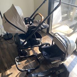 Nuna PIPA Lite RX Car Seat + Nuna MIXX Next Stroller
