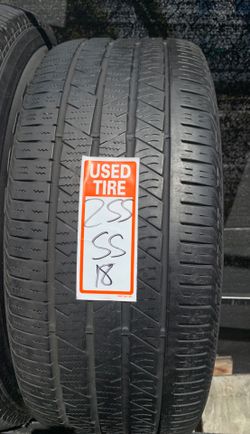 Tires 255/55/18 continental