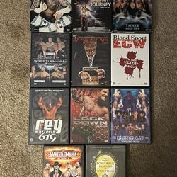 Assorted WWE DVD Lot