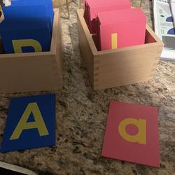 Montessori Alphabet Letters