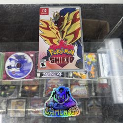 Pokemon Shield Switch $40 Gamehogs 11am-7pm