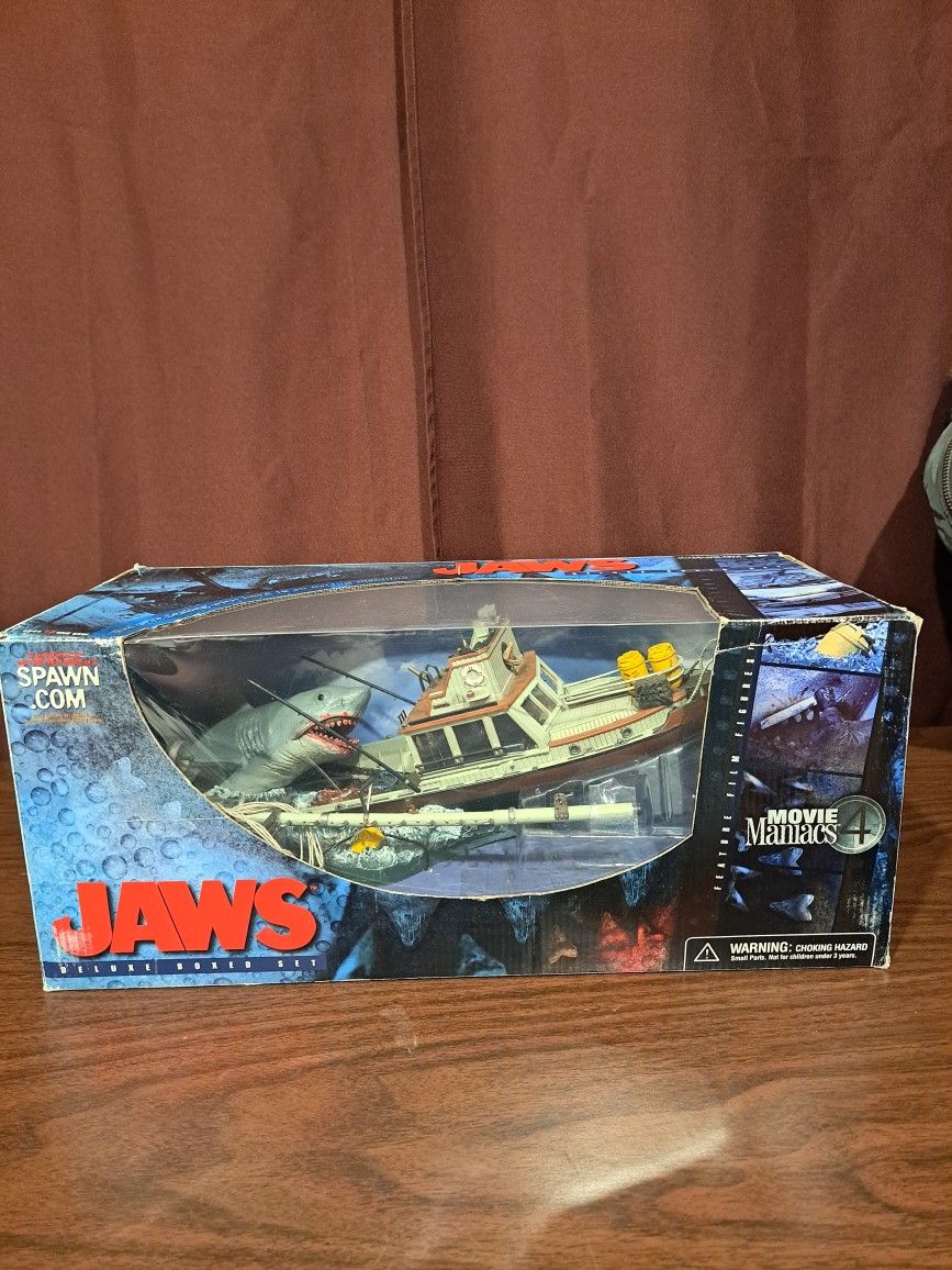 McFarlane Toys Jaws Deluxe Box Set.