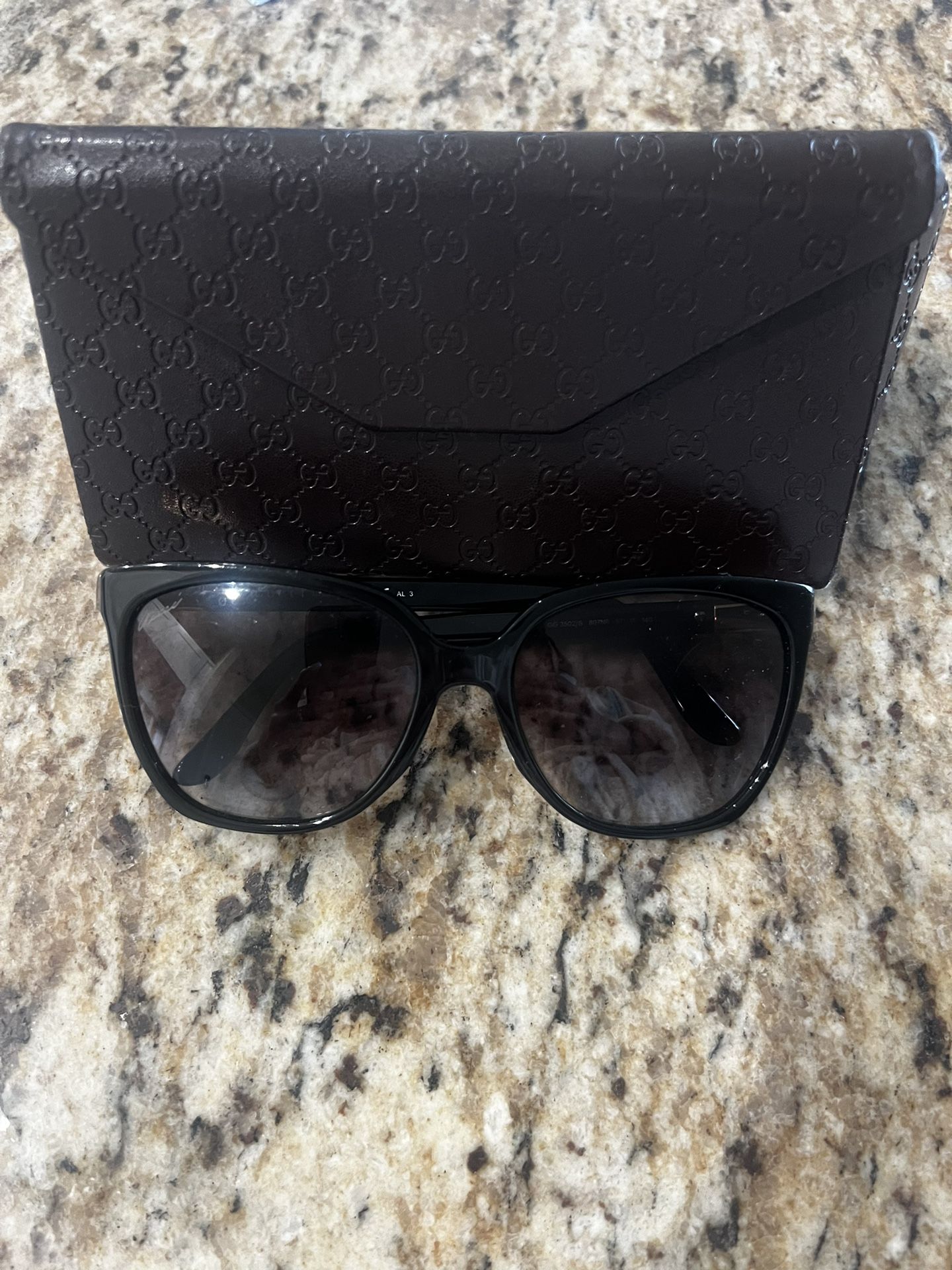 Gucci Black Sunglasses