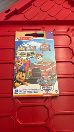 Melissa and Doug paw patrol magnetic puzzle