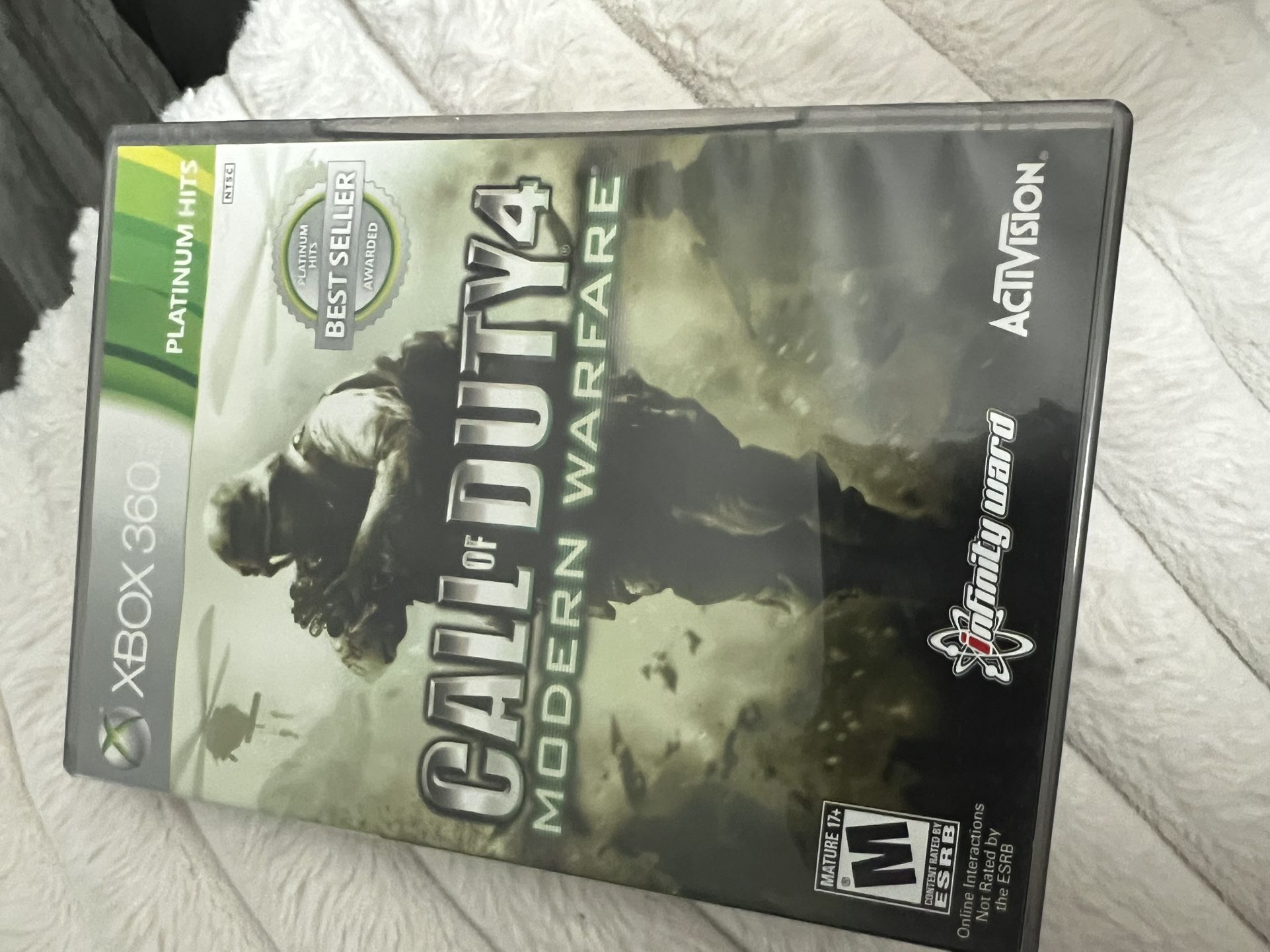Call of Duty 4: Modern Warfare (Microsoft Xbox 360, 2007)