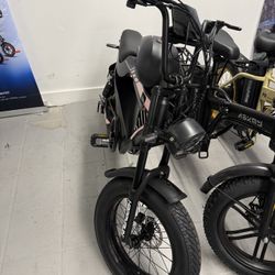 Bicicleta Eléctrica Disponible Para Financiamiento Con 0 Dólar 
