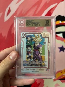 2025 DBS FUSION WORLD 40TH ANNIV WINNER V2 SON GOHAN : CHILDHOOD PSA 10