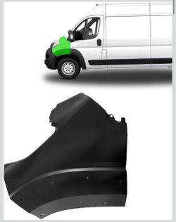 ProMaster 2023-25 Front Fender Panel with Holes, Primed Finish, E-coated Iron Material