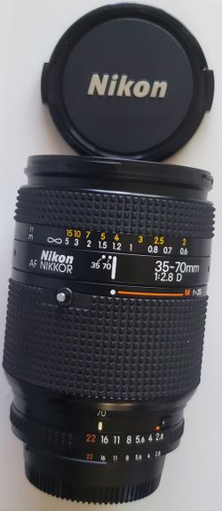 Nikon Lens AF Nikkor 35-70mm F2.8D Zoom Wide Telephoto Lens w/ Caps