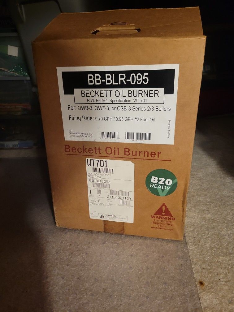 Beckett Oil Burner