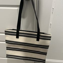 Striped Tote Bag