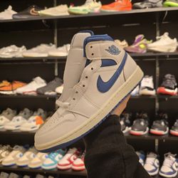Air Jordan 1 Mid Industrial Blue DS Size 8