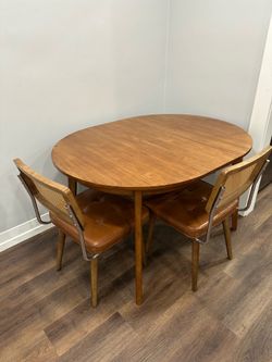 Extending Dining Table + Chairs