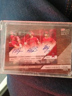 Trout, Pujols, Othani