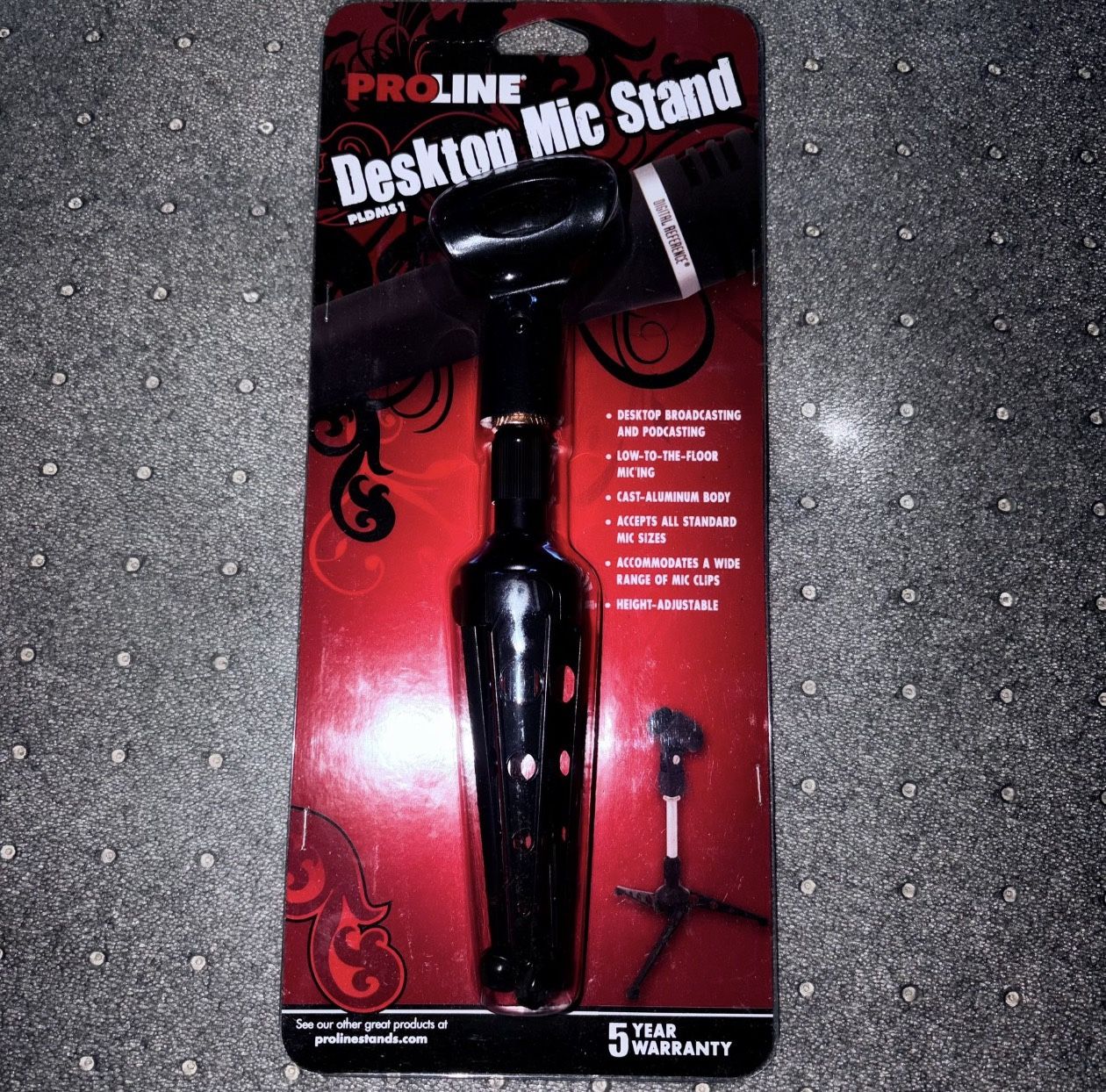 Proline Desktop Microphone Stand