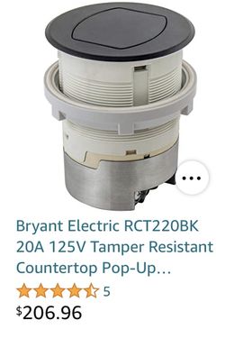 Pop Up Kitchen Or Bathroom Counter Outlet 