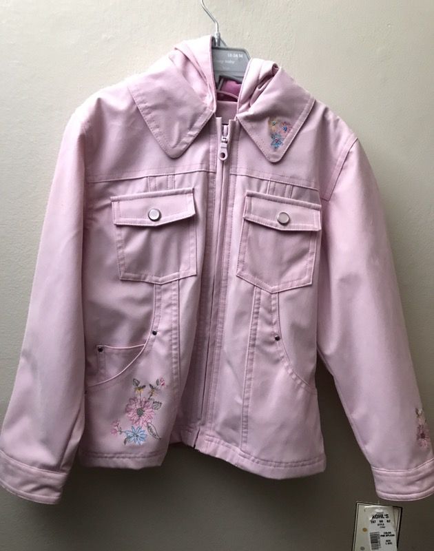 New Bill Chill girls jacket Size 6x (L)