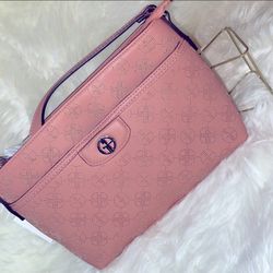 Giani Bernini Perforated Crossbody Sunse