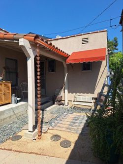 Copper and Aluminum gutters