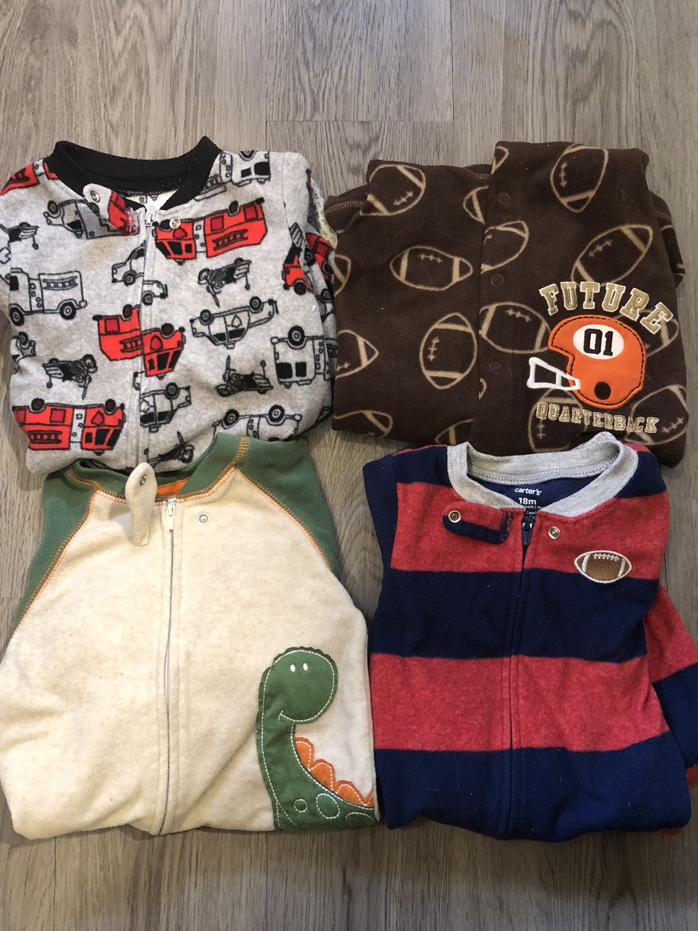 Toddler Boys Fleece Pjs