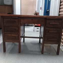 Antique Oak Desk