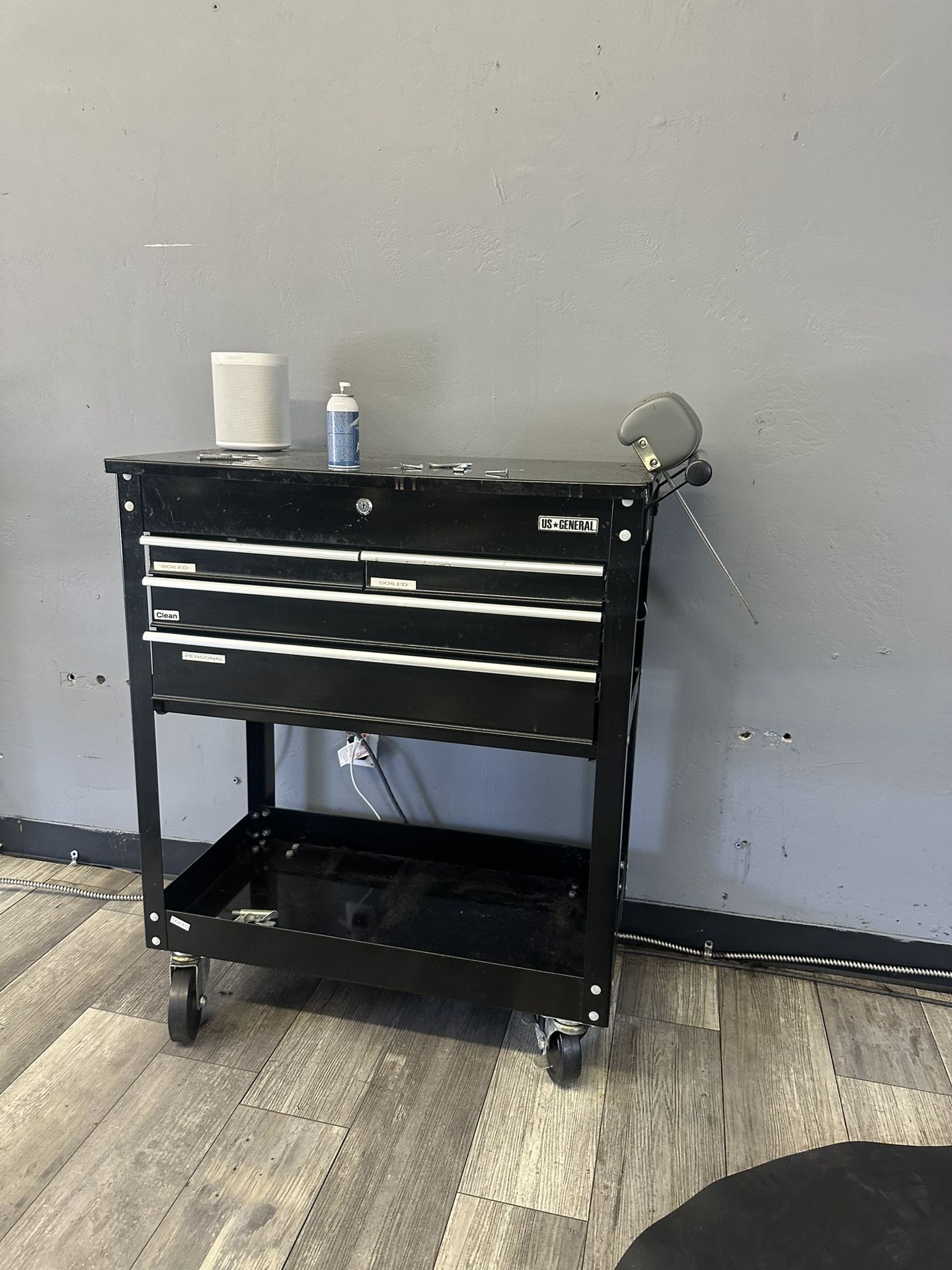 Barber Station Tool Box