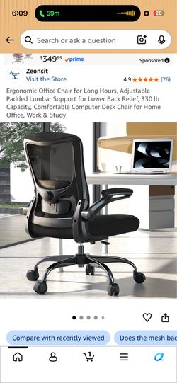 Ergonomic office chair