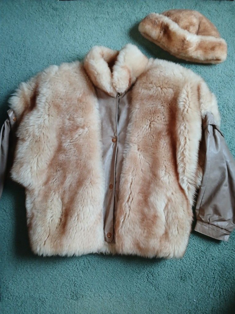 WINTER COAT AND HAT