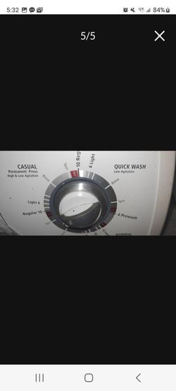 Whirpool washer