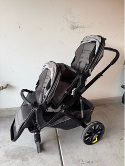 Veer Switch & Roll Stroller with 2nd seat and adapters