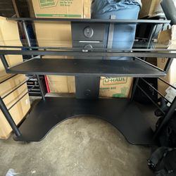Glass Work Desk