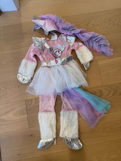 Unicorn toddler costume 3-4T
