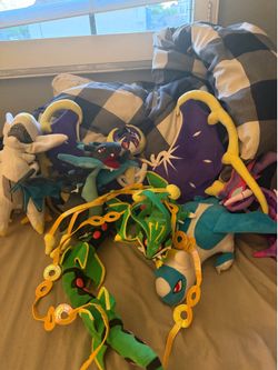 Pokemon plushies 130$