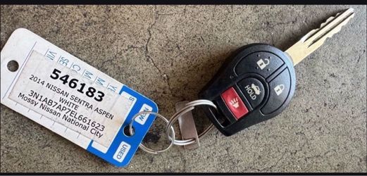 OEM Nissan Spare Key& Fob