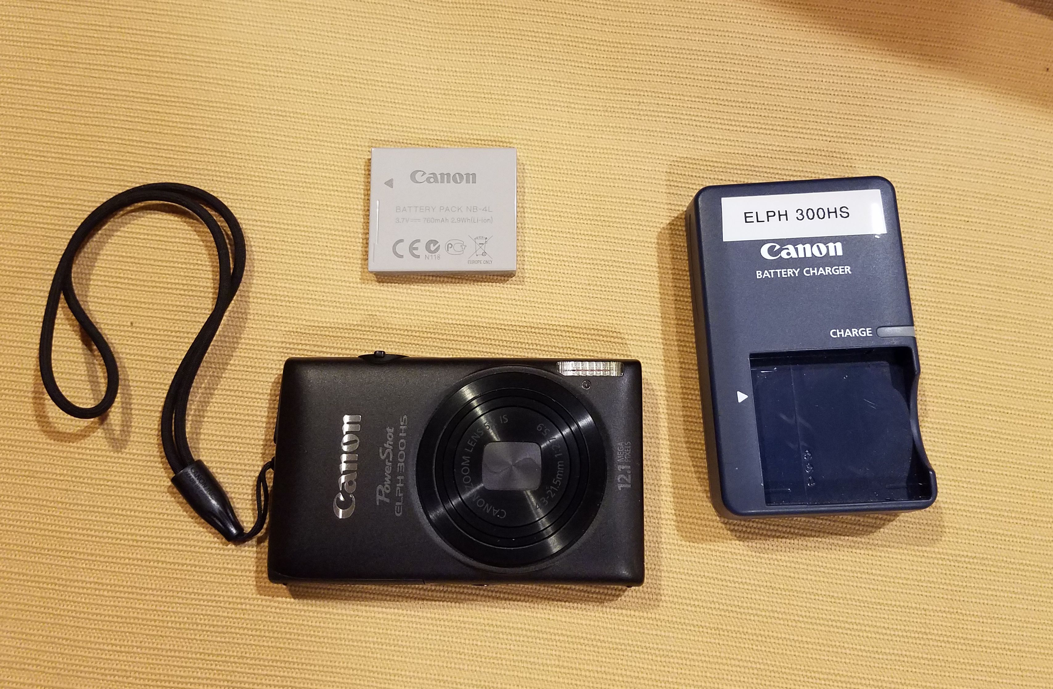 Canon PowerShot camera ELPH 300