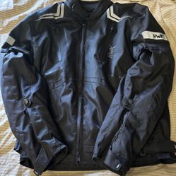 HWK Scorpion Motorcycle Padded Jacket Size XL