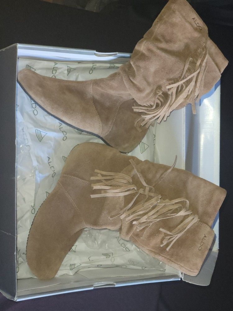 Aldo Women's Boots Size 6.5 Native Style Tan