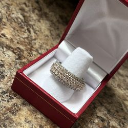 10k Diamond Ring 