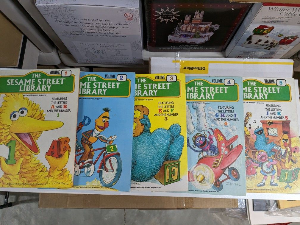 The Sesame Street Library 15 Volume Series