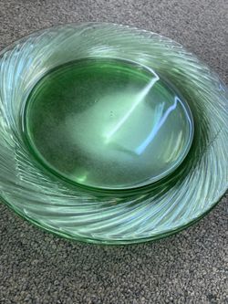 Depression Glass Plates