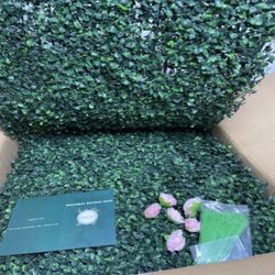 1 New Boxes Of 24x16 Wall Panels Greenery Plant Backdrops