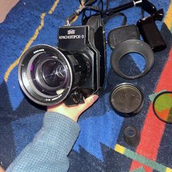 Krasnogorsk-3 16mm film camera with lenses + carrying case