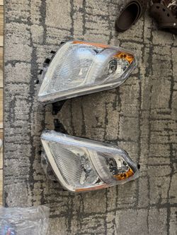 Headlight Assembly for Toyota for Prius 2006 2007 2008 2009 Headlights Chrome Housing with Amber