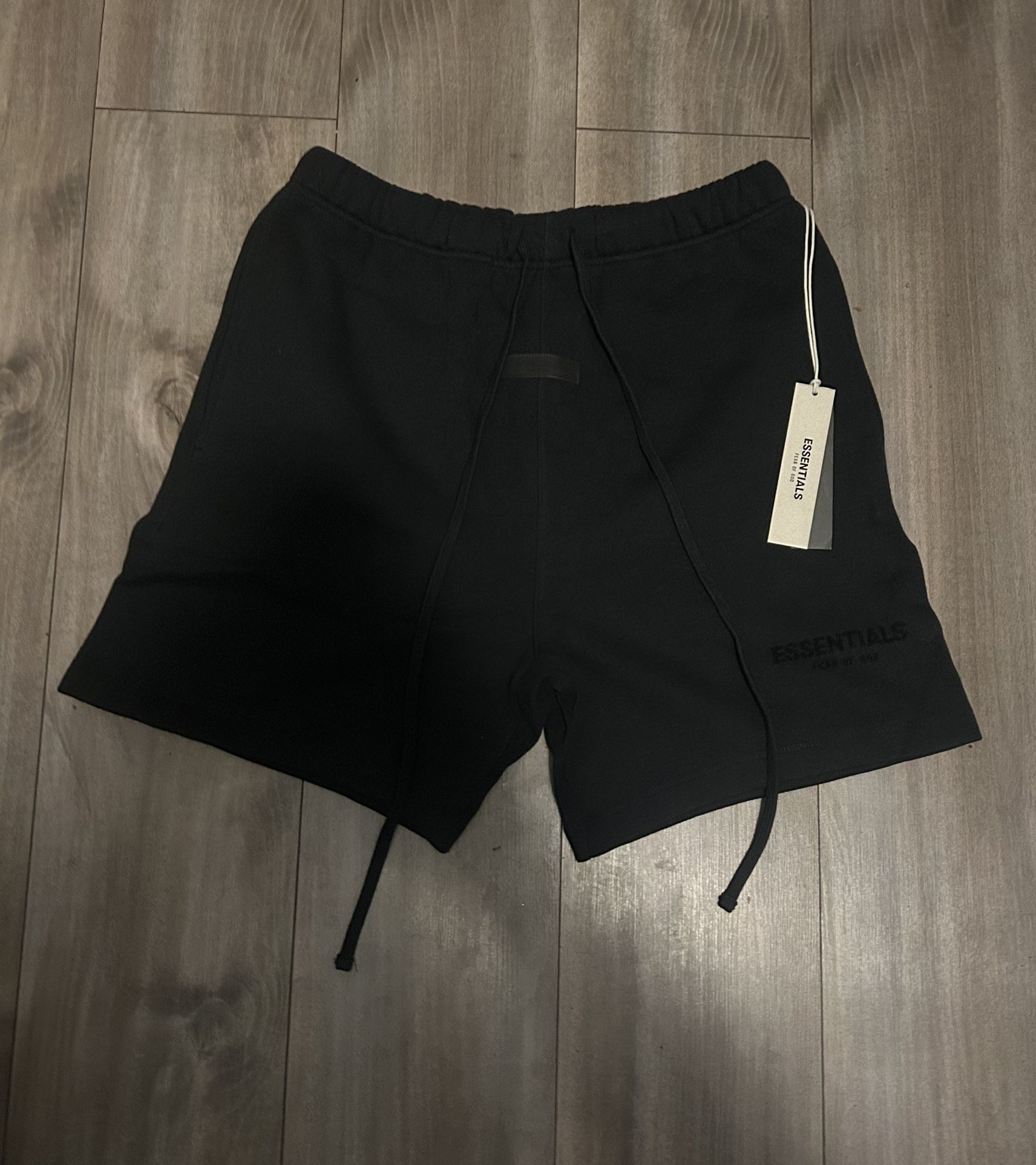 Black Essential Shorts 