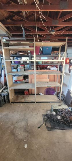 Steel shelving