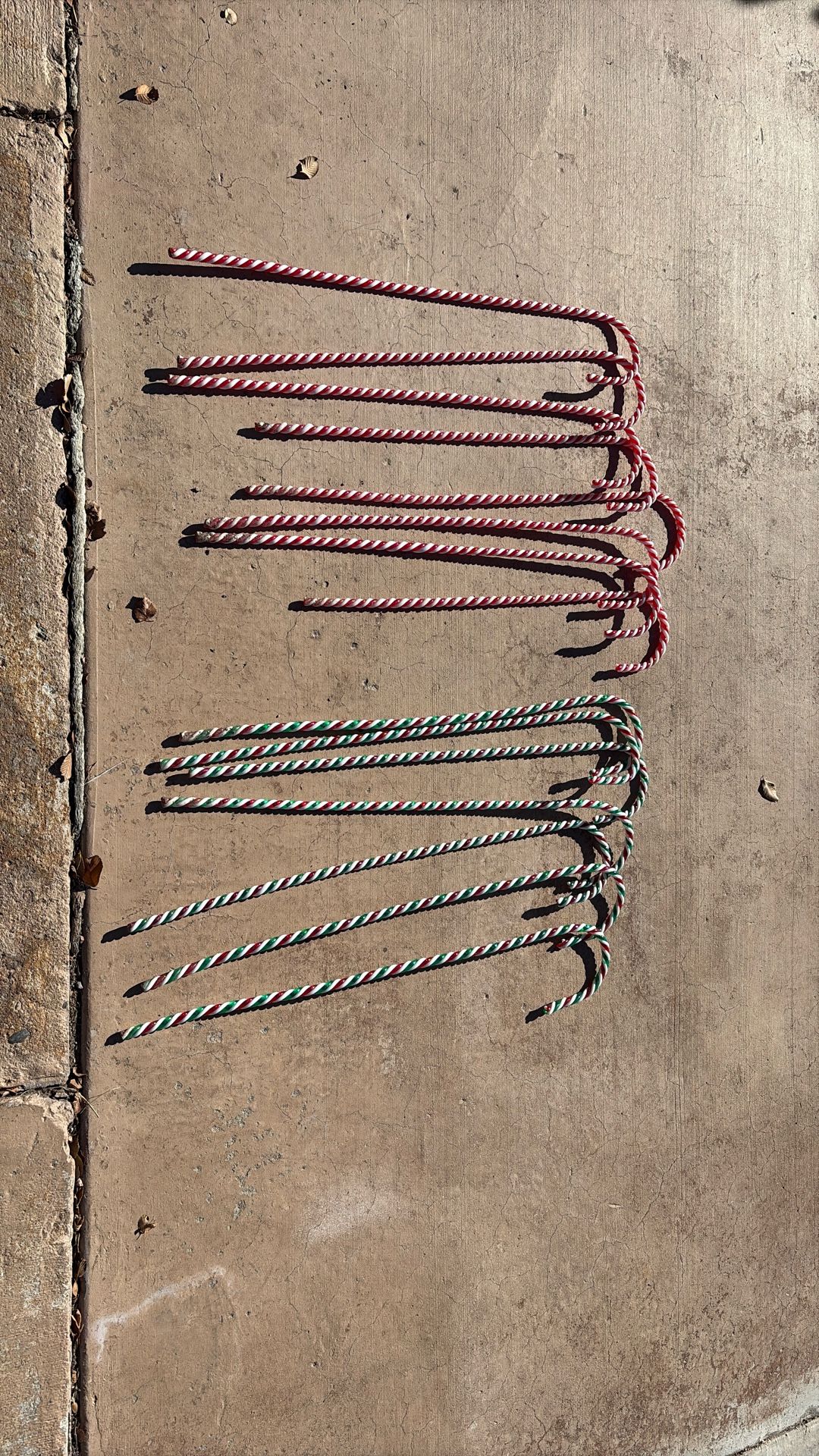 Holiday Candy Cane Decor